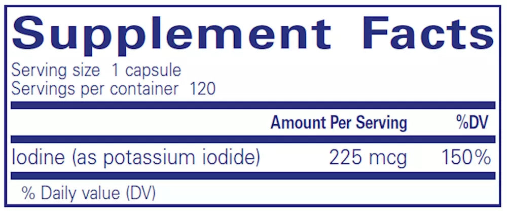Pure Encapsulations Iodine