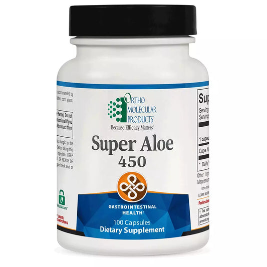Super Aloe 450 an Ortho Molecular Product