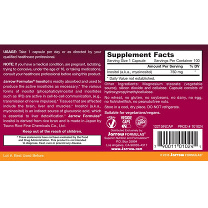 Inositol Jarrow Formulas